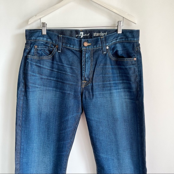 7 For All Mankind Standard Straight Jeans - Picture 3 of 9